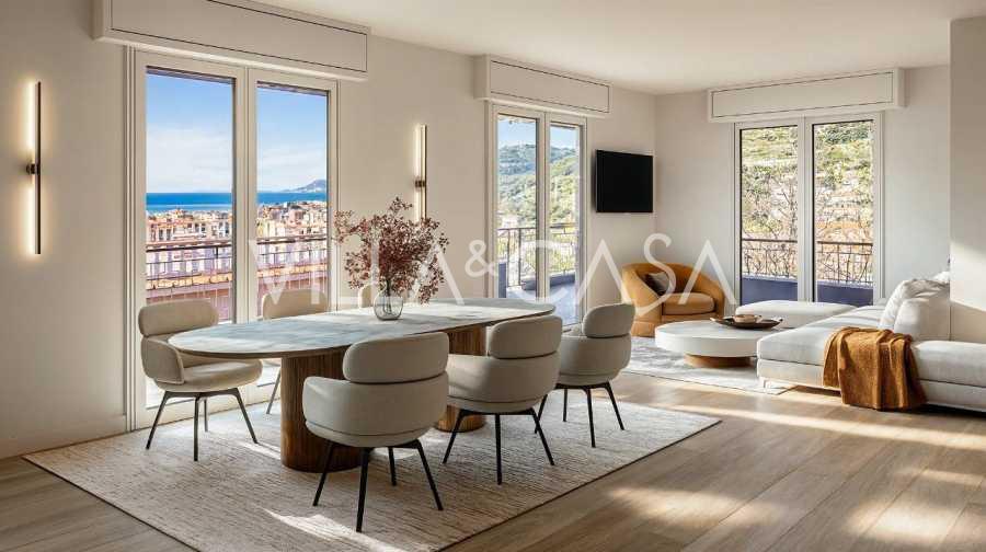 Új penthouse eladó Vallecrosia-ban.