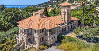 Luxus angol villa Monacónál