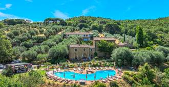 Luxus agriturizmus a Trasimeno-tónál Umbria-ban