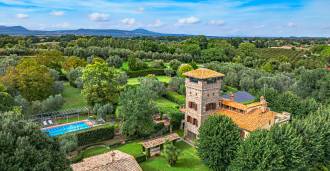 Elitní villa a Bracciano-tónál