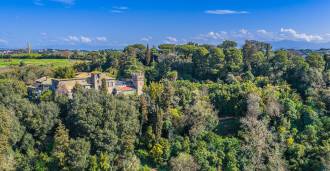 Villa kiadó Róma elit negyedében