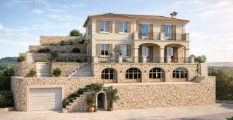 Bordighera-ban található villa teljes rekonstrukcióra.